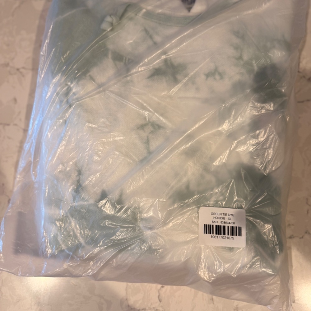 Taylor Swift Midnights Green Tie Dye Hoodie NEW - Picture 3 of 3
